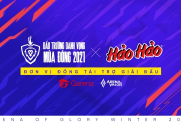Liên Quân Mobile: Hảo Hảo tài trợ ĐTDV Mùa Đông 2021 với giải thưởng 'Best lineup'