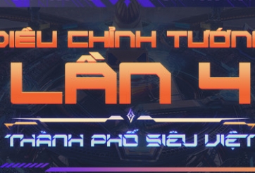 Liên Quân Mobile: Chỉnh sửa tướng lần 4 bản cập nhật Thành Phố Siêu Việt