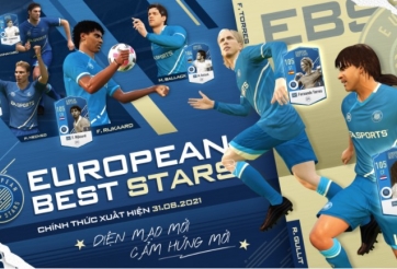 FIFA Online 4 ra mắt thẻ cầu thủ European Best Stars (EBS)