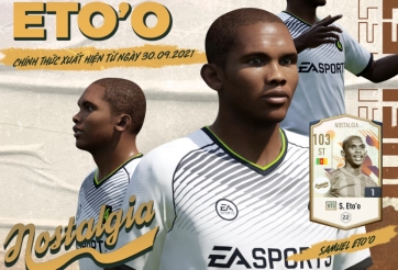 FIFA Online 4: Samuel Eto’o mùa NTG chính thức xuất hiện