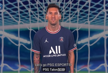 CKTG 2021: Messi, Neymar và Mbappé gửi lời chúc tới PSG Talon