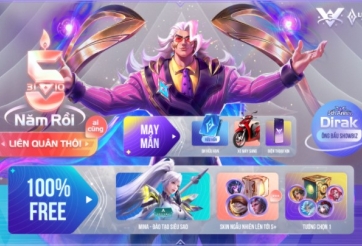 Liên Quân Mobile ra mắt hàng loạt sự kiện mừng sinh nhật 5 tuổi