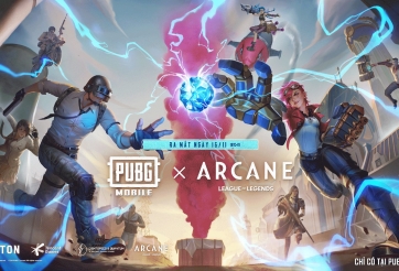 PUBG Mobile hợp tác cùng Riot Games mang thế giới Arcane đến Erangel.