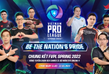 FIFA Online 4: Danh sách đội tuyển tham dự Vòng Chung Kết FVPL Spring 2022 – Vòng tuyển chọn SEA Games 31