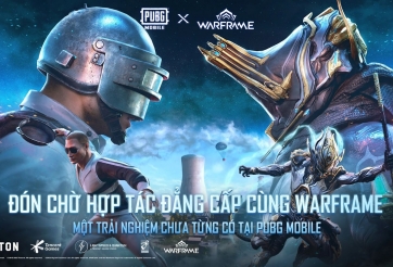 PUBG Mobile chơi lớn, 'bắt tay' với Warframe trong phiên bản 1.9
