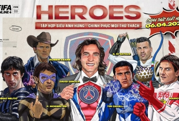 FIFA Online 4 ra mắt mùa thẻ mới 'Heroes'