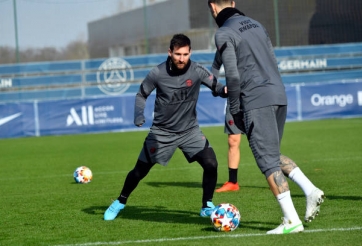 Messi và dàn sao PSG tập trung, hạ quyết tâm đấu Real Madrid tại cúp C1