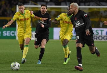 Messi và hàng công phung phí cơ hội, PSG bất ngờ nhận thất bại trước đối thủ dưới cơ