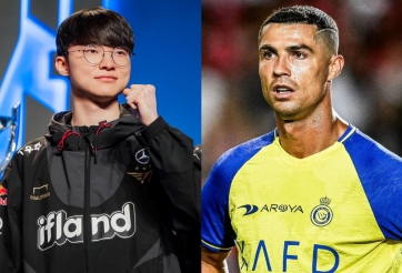 Vừa tái ký với T1, Faker liền được so sánh với Cristiano Ronaldo