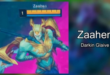 Lộ diện vị tướng Darkin tiếp theo của LMHT – Zaahen, Darkin Glaive