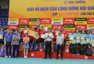 Giải vô địch Cầu lông đồng đội quốc gia năm 2024-Cup Li-Ning lần thứ VIII: Đồng Nai thống trị đồng đội nữ, TP.HCM trở lại ngôi vương