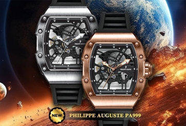 Khám phá sự tinh tế & đẳng cấp với thiết kế đồng hồ Philippe Auguste PA999 mới nhất