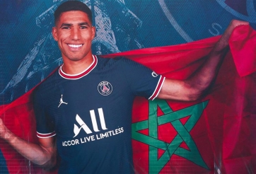 Achraf Hakimi – Ngọn lửa Morocco trong trái tim Paris