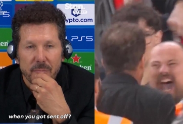 HLV Diego Simeone phàn nàn về việc 'bị xúc phạm' suốt trận đấu với Liverpool