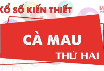 XSCM hôm nay 24/06 - Kết quả xổ số Cà Mau