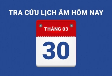 Lịch âm hôm nay 30/03 và những điều cấm kỵ