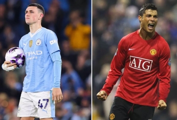 'Con trai cưng' của Pep san bằng kỷ lục Ronaldo tự hào cả đời