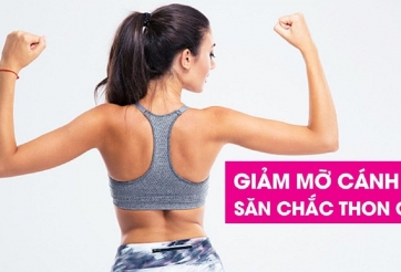 Tổng hợp các bài tập và chế độ dinh dưỡng giảm mỡ bắp tay hiệu quả nhất