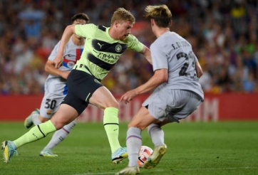 Barcelona - Man City đôi công hấp dẫn, bất phân thắng bại