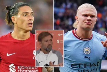 Nunez có thể ghi bàn nhiều như Haaland nếu chơi cho Man City