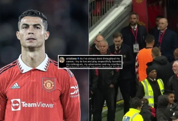 Nóng: Ronaldo chính thức lên tiếng sau sự vụ tại Old Trafford