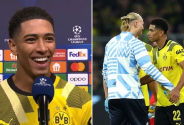 Haaland tịt ngòi, Bellingham liền 'đá đểu' sau trận