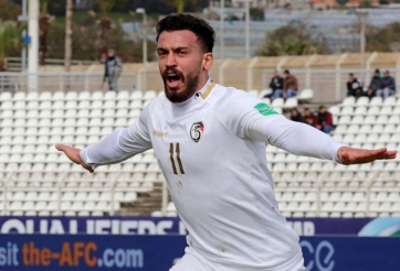 Thảm bại trước Syria, Lebanon hết cơ hội dự World Cup 2022