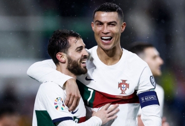 Ghi cú đúp cho Bồ Đào Nha, Ronaldo tô điểm thêm kỷ lục chưa từng có trong lịch sử