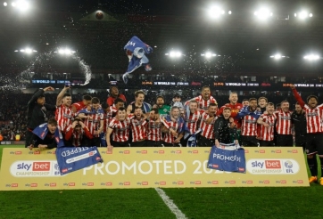 Bại tướng của Man City chính thức thăng hạng Ngoại hạng Anh 2023/24