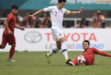 Son Hueng Min và Quang Hải 'chung mâm' trong đề cử đặc biệt của châu Á