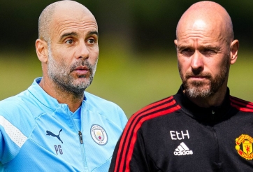 Ten Hag lên tiếng đáp trả Pep Guardiola với phát biểu hướng đến Man Utd
