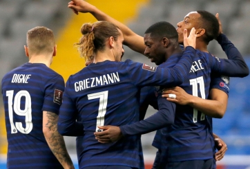 CHÍNH THỨC: Danh sách 25 cầu thủ ĐT Pháp tham dự World Cup 2022