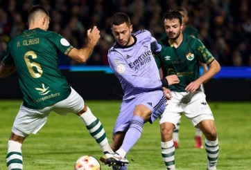 Thi đấu thất vọng, Eden Hazard bị đối thủ hạ thấp tại cúp Nhà vua