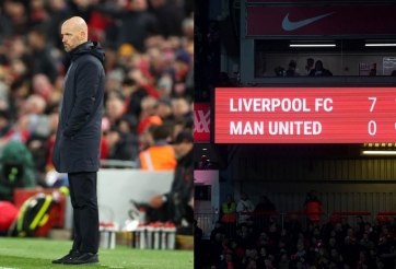 Man Utd thảm bại tại Anfield: 'Cái tát' cho tham vọng ăn 4 của Ten Hag
