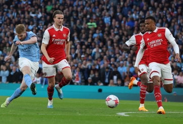 Nghi vấn De Bruyne dính chấn thương sau chiến thắng trước Arsenal?