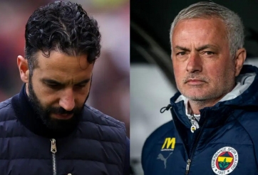 Mourinho bảo vệ Amorim sau thất bại tại Europa League