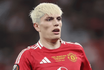 Erik ten Hag đối đầu AC Milan trong cuộc đua giành Garnacho