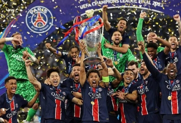 Trận chung kết PSG 5-0 Inter đi vào lịch sử Champions League