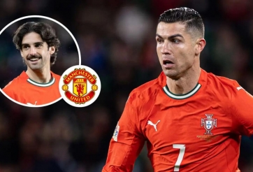 Được Ronaldo khuyên tới MU, sao Bồ Đào Nha lập tức ra quyết định