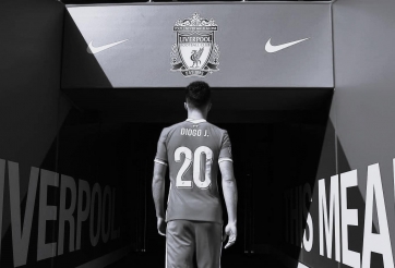 Diogo Jota và chiếc áo số 20 dang dở