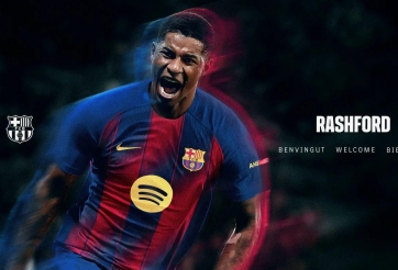 CHÍNH THỨC: Barca công bố chiêu mộ Marcus Rashford