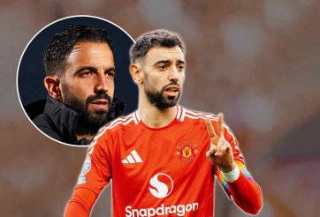 Amorim có sáng suốt khi để Bruno đá vị trí tiền vệ lùi sâu?