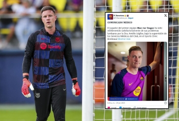 Barca chờ phán quyết La Liga sau ca mổ của thủ thành số một