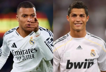 Mbappe áp sát kỷ lục vĩ đại của Ronaldo tại Real Madrid