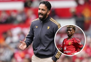 Amorim gây tranh cãi với cách dùng học trò ở MU