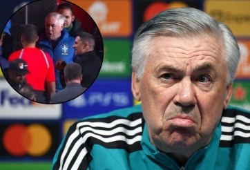 Thua đau Bolivia, HLV Ancelotti nổi giận với cả trọng tài