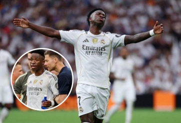 Vinicius bức xúc với quyết định khó hiểu của Xabi Alonso