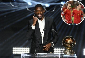 Dembele thành công hơn cả Xavi, Iniesta hay Mbappe