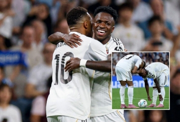 Mbappe thể hiện đẳng cấp với hành động đẹp dành cho Vinicius