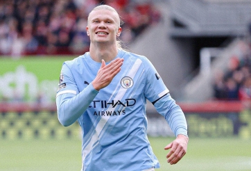 Haaland lập cột mốc khủng, chỉ còn Anfield chưa khuất phục